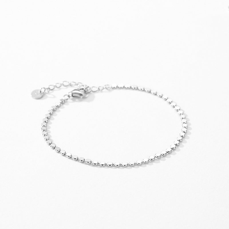 Silver Dewdrop Bracelet