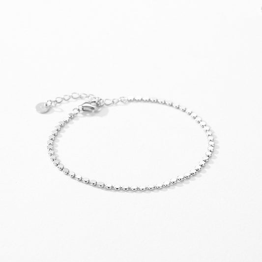 Silver Dewdrop Bracelet