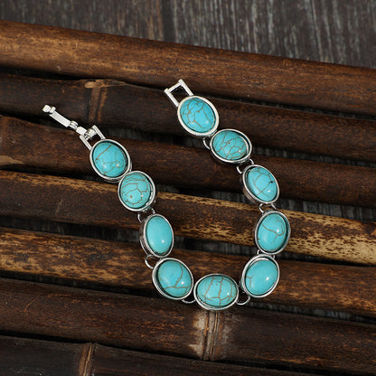 Turquoise Hoop Bracelet