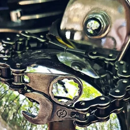 Silver Wrench Bracelet