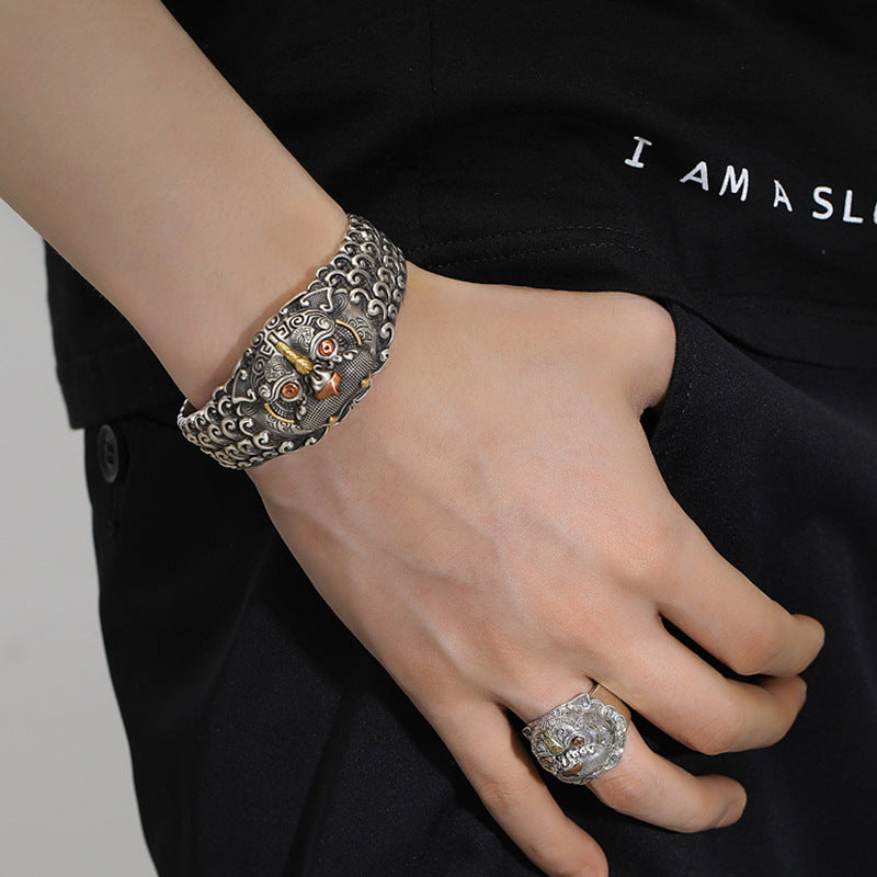 Lucky Pixiu Personalized Fashion Open adjustable bracelet