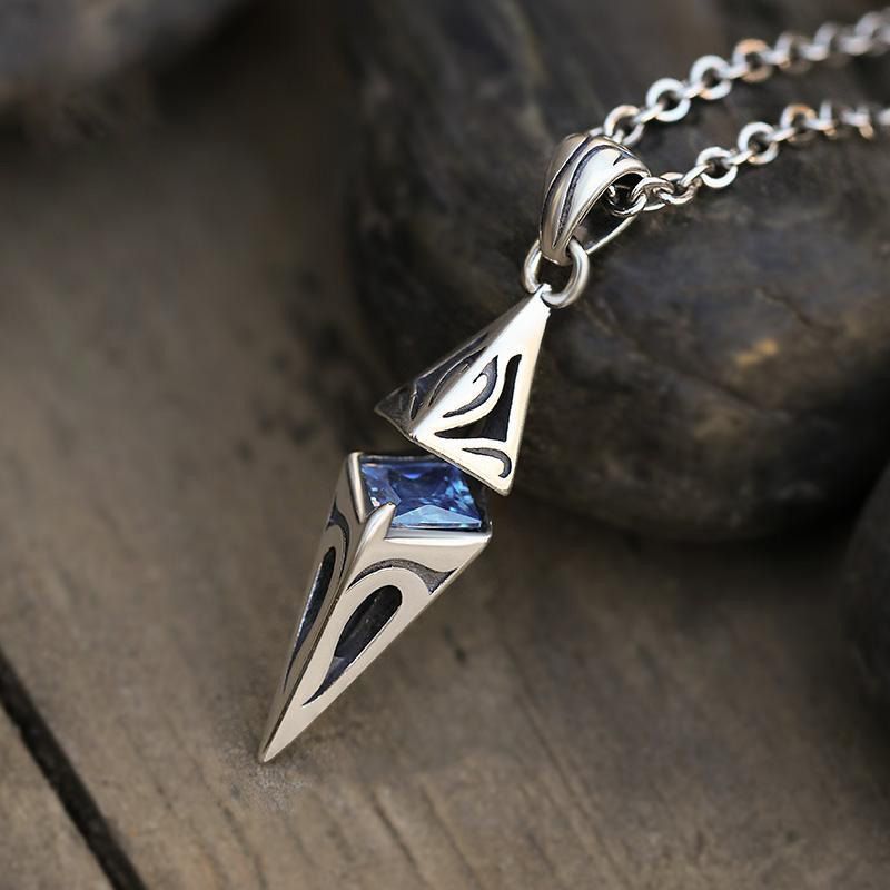 Triangular Star Necklace