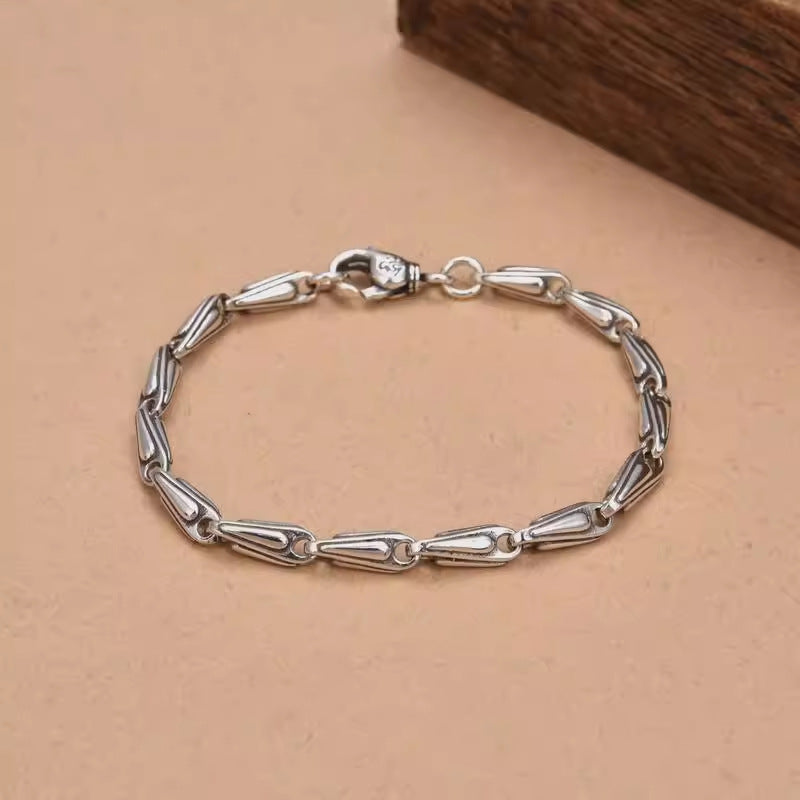 Simple Retro Water Droplet Bracelet