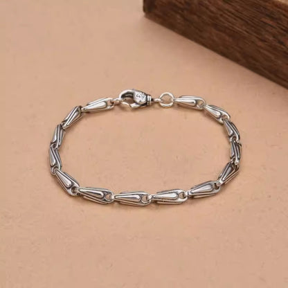 Simple Retro Water Droplet Bracelet