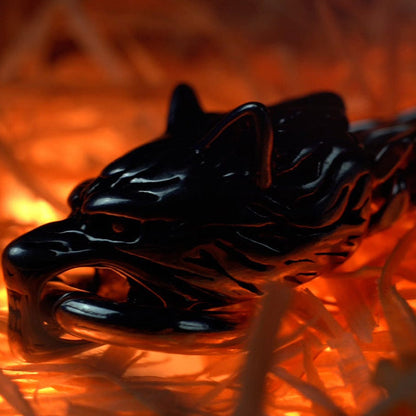 Wolf Head Viking Titanium Steel Strengthen Bracelet