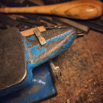 925 Silver Vintage Gold Adjustable Bracelet