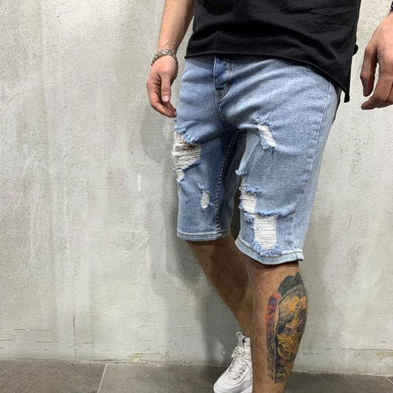 Chictango Ripped Denim Shorts