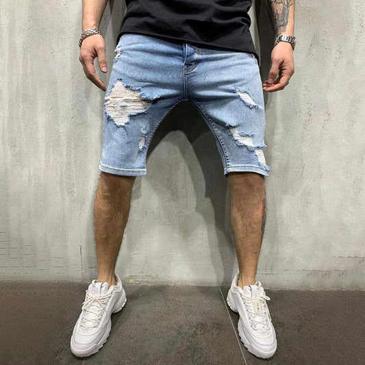 Chictango Ripped Denim Shorts