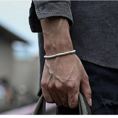 Minimalist Plain Ring Bracelet