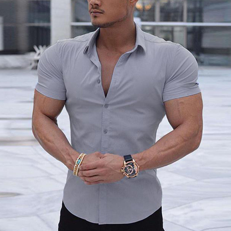 Essential Muscle Fit Dress Shirt