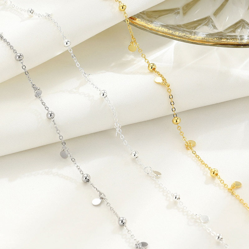 S925 Space Ball Round Card Bracelet