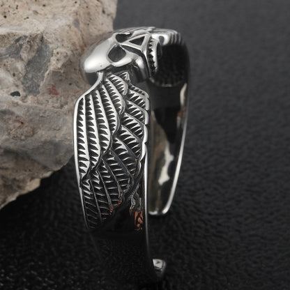 Wing Skull Bracelet