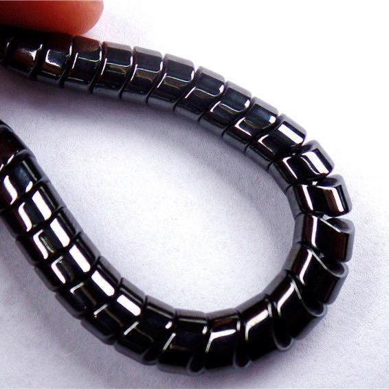 Black Snake Bone Magnet Bracelet
