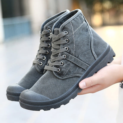 Chictango Canvas Ankle Boots