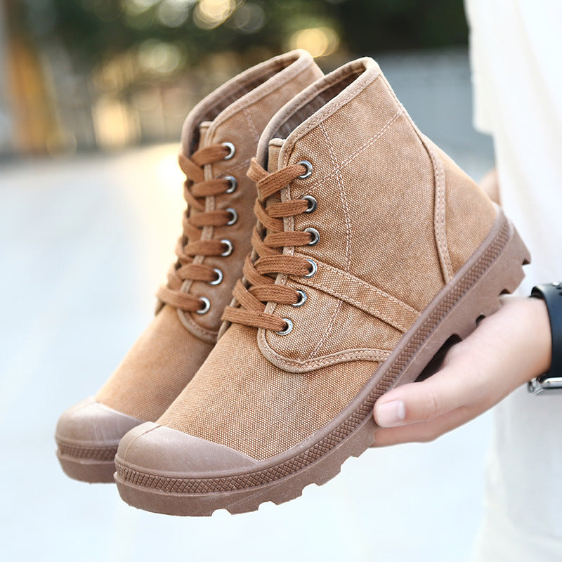 Chictango Canvas Ankle Boots