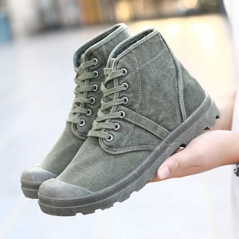 Chictango Canvas Ankle Boots