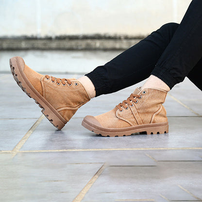 Chictango Canvas Ankle Boots