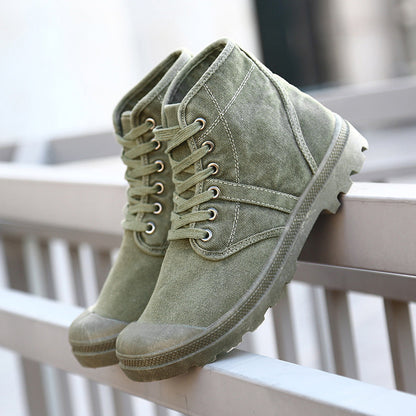 Chictango Canvas Ankle Boots