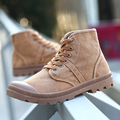 Chictango Canvas Ankle Boots