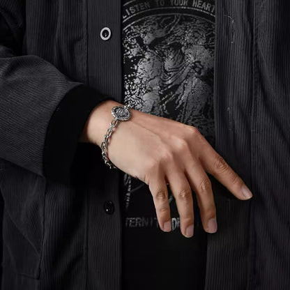 Minimalist Interlocking Personalized Retro Bracelet