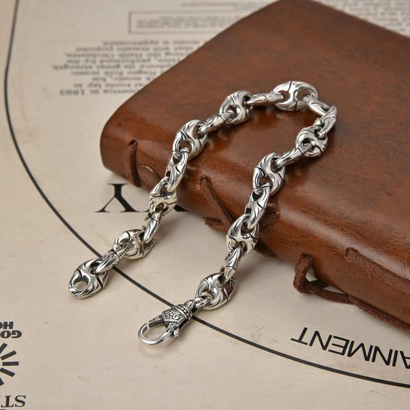 Explosive pattern pig nose bracelet