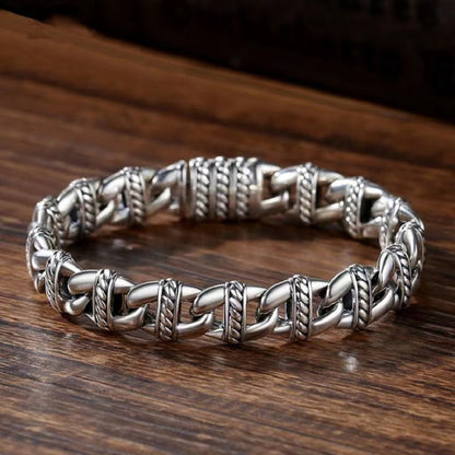 S925 Men's Cool Punk Bracelet