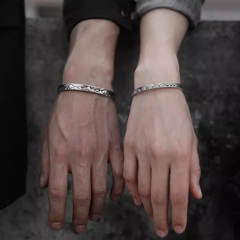 Mountain Sea Wave Bracelet