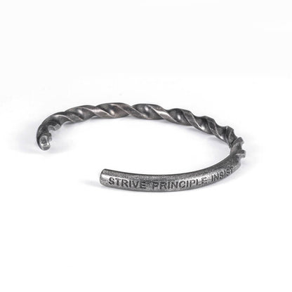 Personalized Titanium Steel Open Bracelet