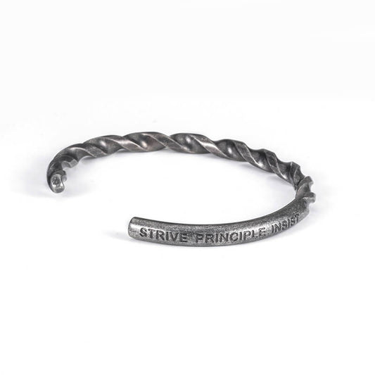 Personalized Titanium Steel Open Bracelet