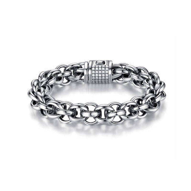 925 Silver Men's cross personality cool ins niche design trendy brand jewelry