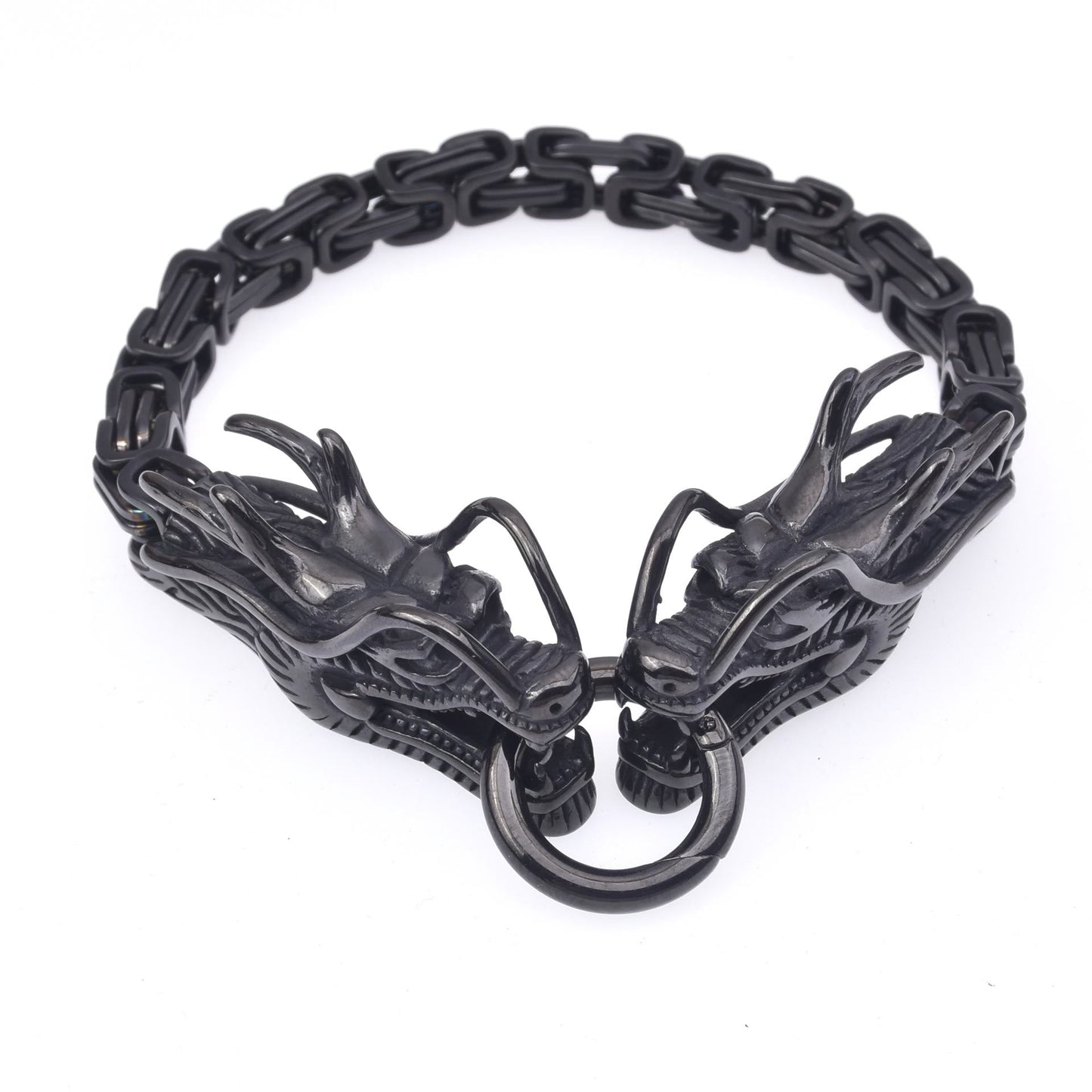 Norse Mythology Twin Headed Dragon Bracelet