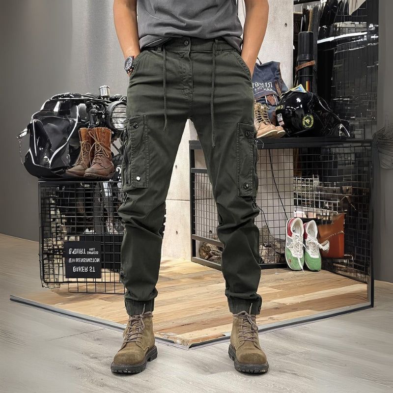 Chictango Pockets Slim Cargo Pants