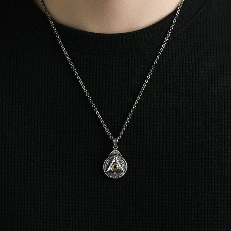 God's Eye Rotating Necklace