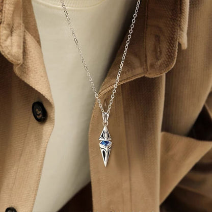 Personalized Retro Star Magic Stone Pendant Necklace