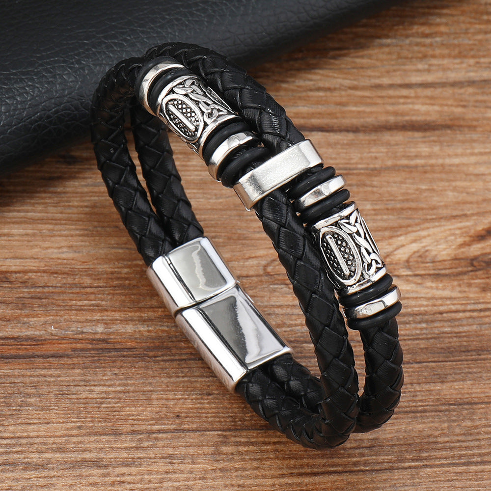 Beaded Genuine Leather  Bracelets