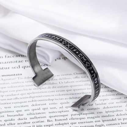 Numeral Letter Open Adjustable Bracelet