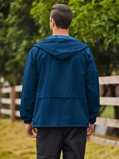 Packable Classic Cycling Outdoor Waterproof Raincoat (US Only)