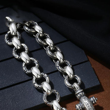 Vintage woven circle bracelet