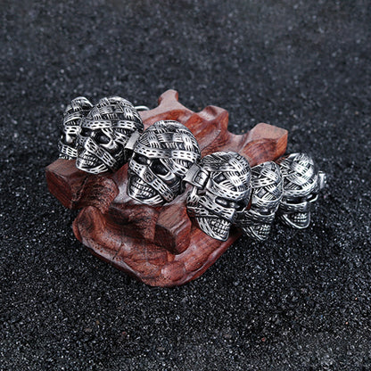 925 Silver Skull Decoration Bracelet