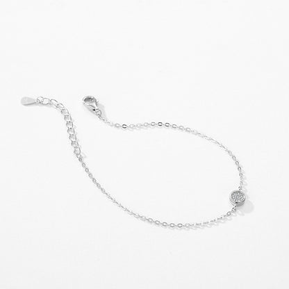 Exquisite Round Diamond Bracelet