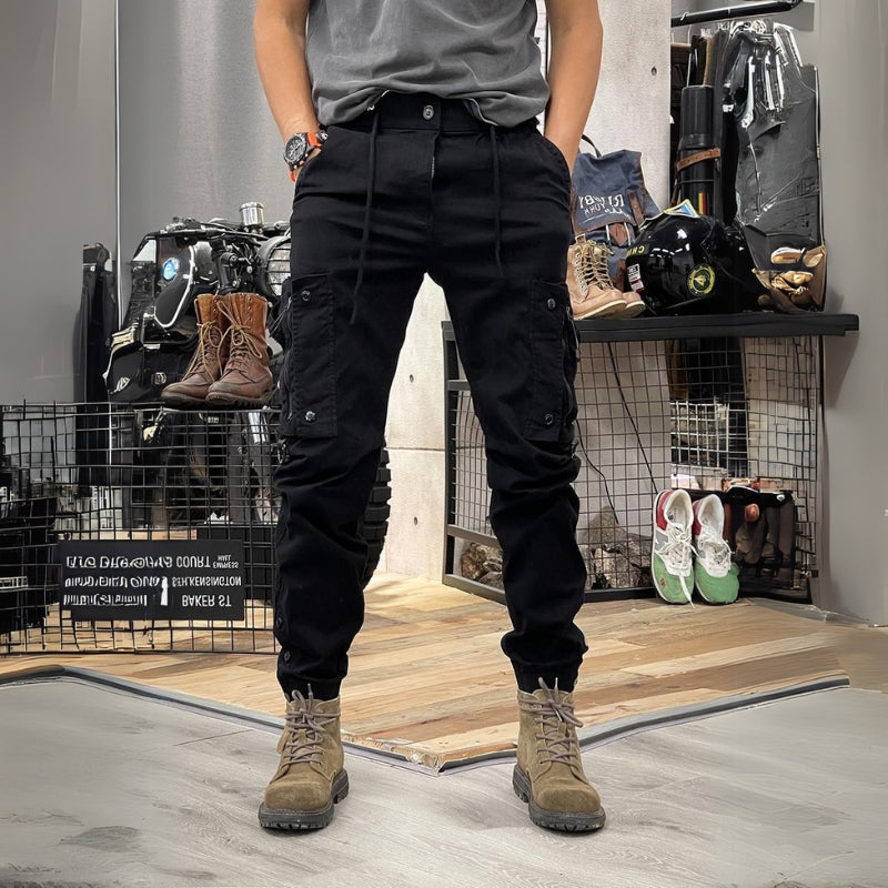 Chictango Pockets Slim Cargo Pants