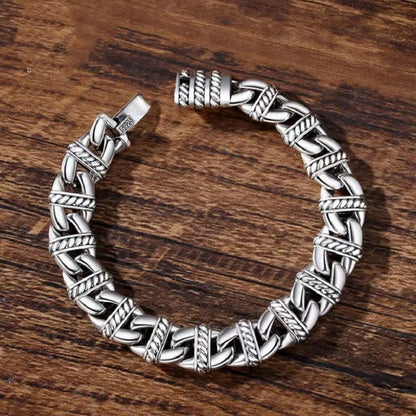 S925 Men's Cool Punk Bracelet
