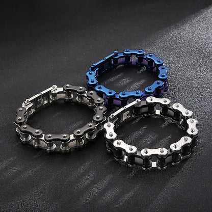 Moto Chain Bike Bracelet