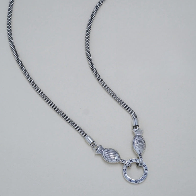 Vintage Pisces Necklace