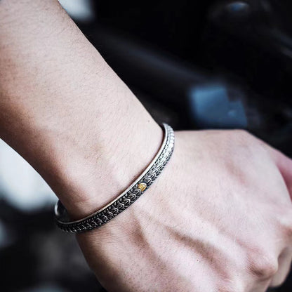 Dragon Armor Open Adjustable Bracelet