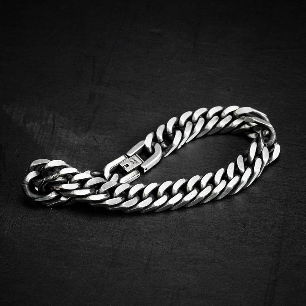Hip-hop Thick Chain Dragon Weave Cuban Bracelet