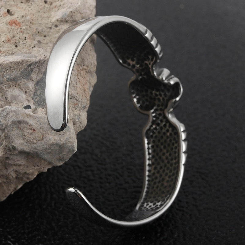 Wing Skull Bracelet