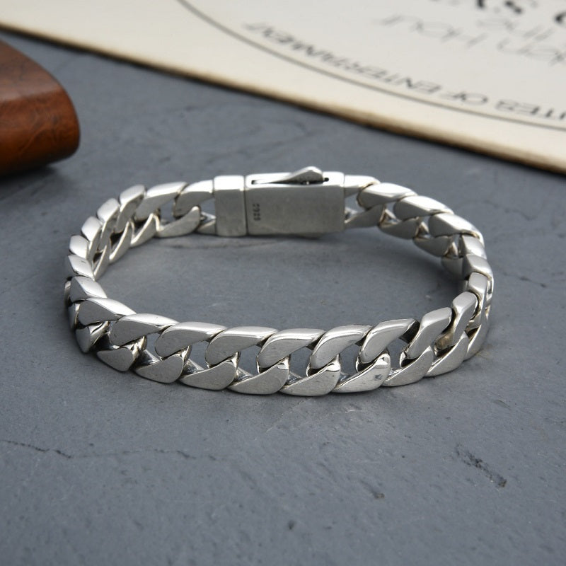 S925 Men's Cross Phoenix Bracelet