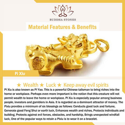 Tibetan FengShui PiXiu Wealth Silver Bracelet
