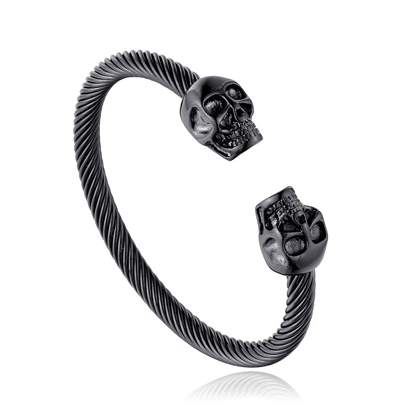 925 Silver Simple And Versatile Skeleton Bracelet
